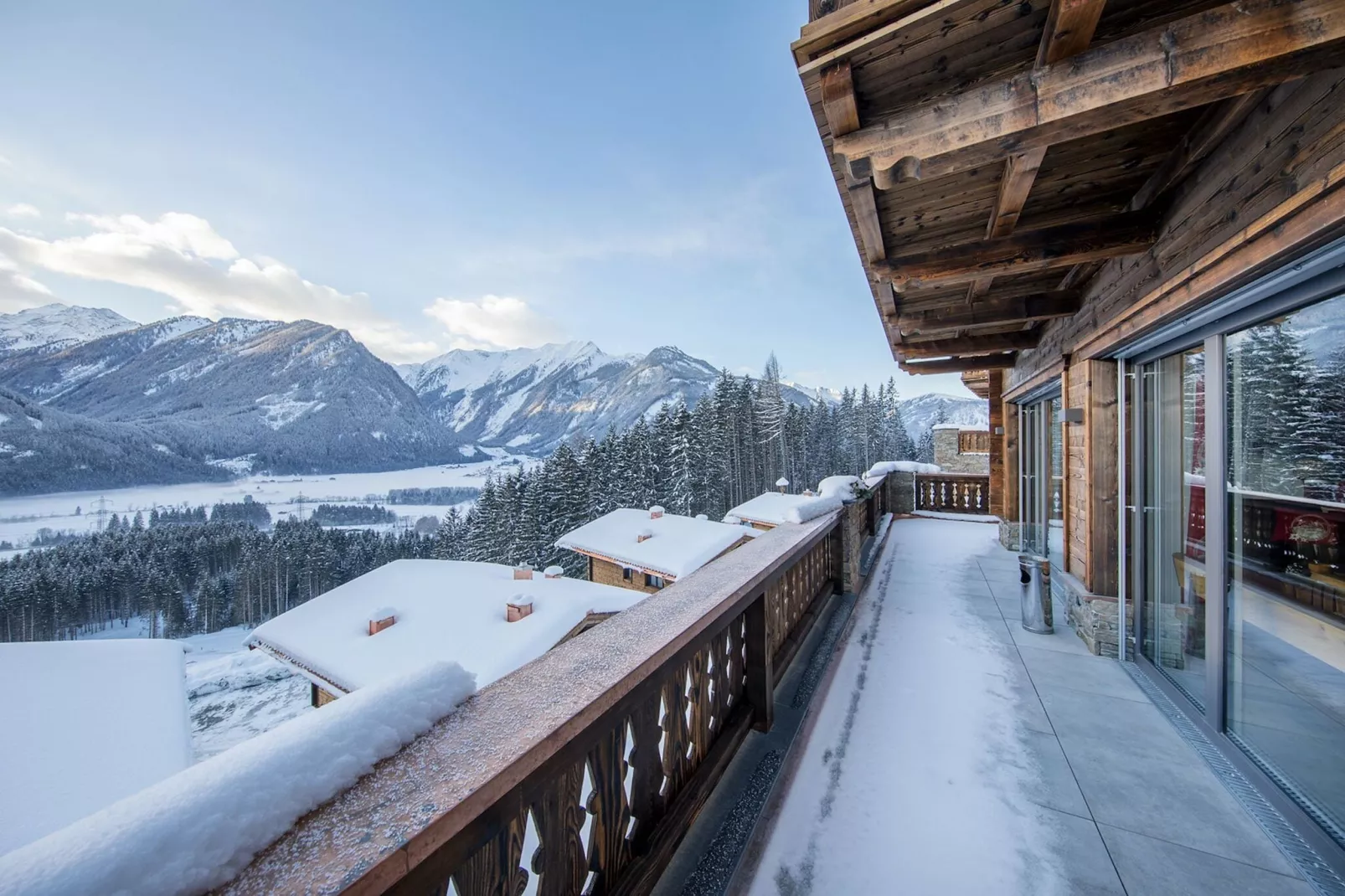 Nationalpark Chalet Hohe Warte-Terrasbalkon