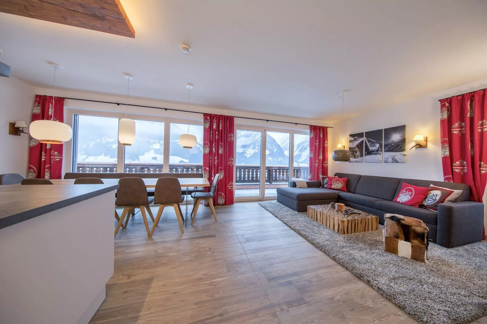 Nationalpark Chalet Hohe Warte-Woonkamer