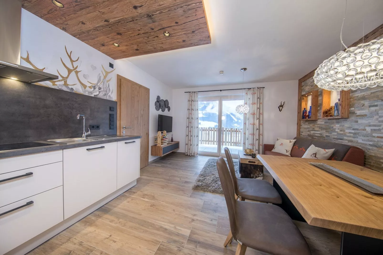 Nationalpark Chalet Hohe Warte-Keuken