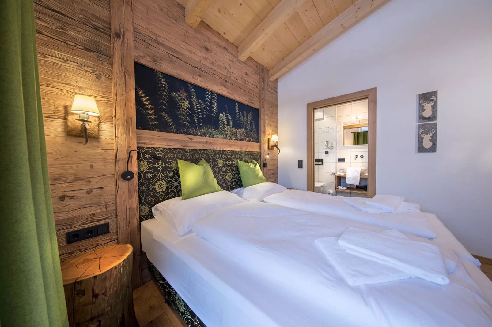 Nationalpark Chalet Hohe Warte-Slaapkamer