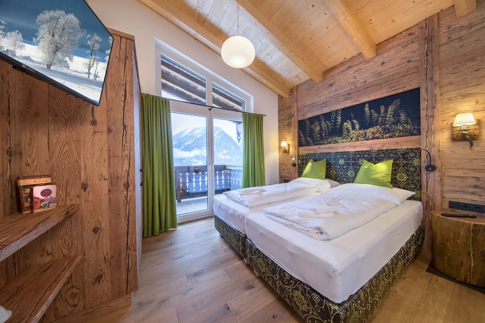 Nationalpark Chalet Hohe Warte-Slaapkamer