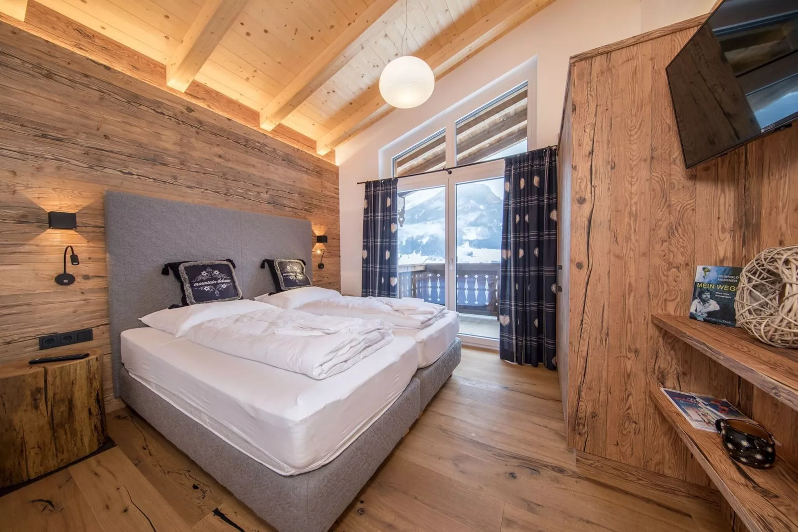 Nationalpark Chalet Hohe Warte-Slaapkamer