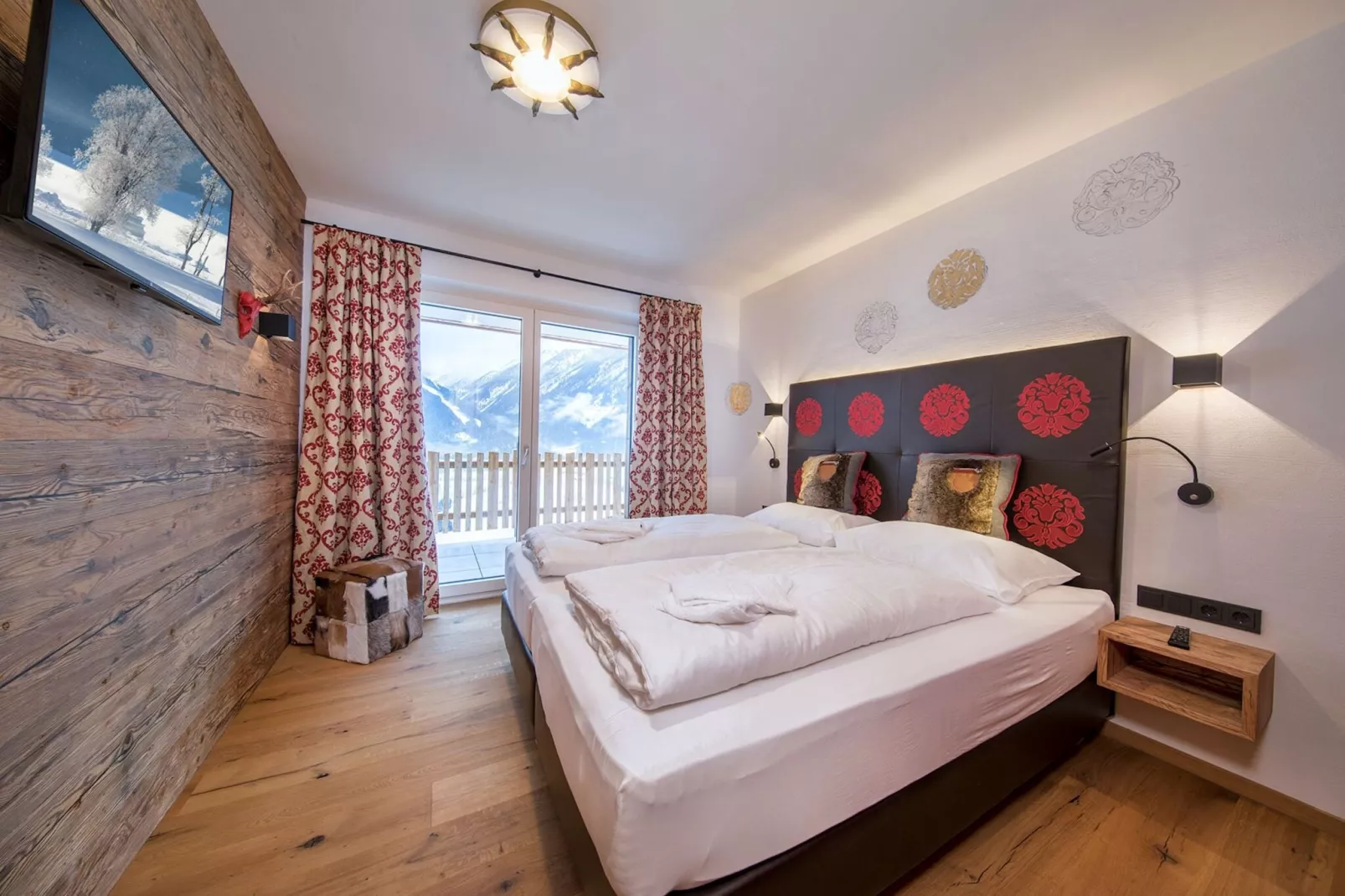 Nationalpark Chalet Hohe Warte-Slaapkamer