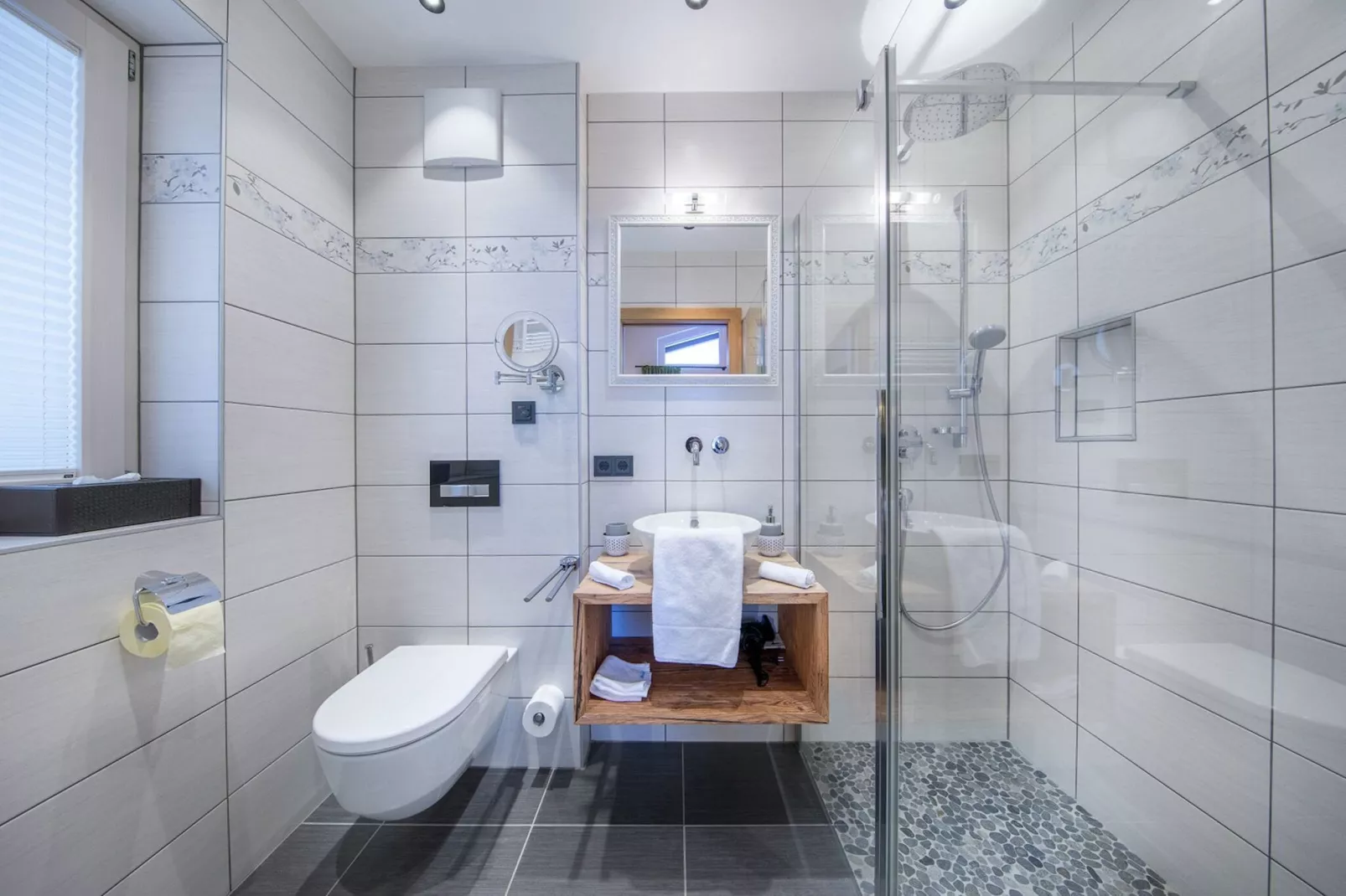 Nationalpark Chalet Hohe Warte-Badkamer