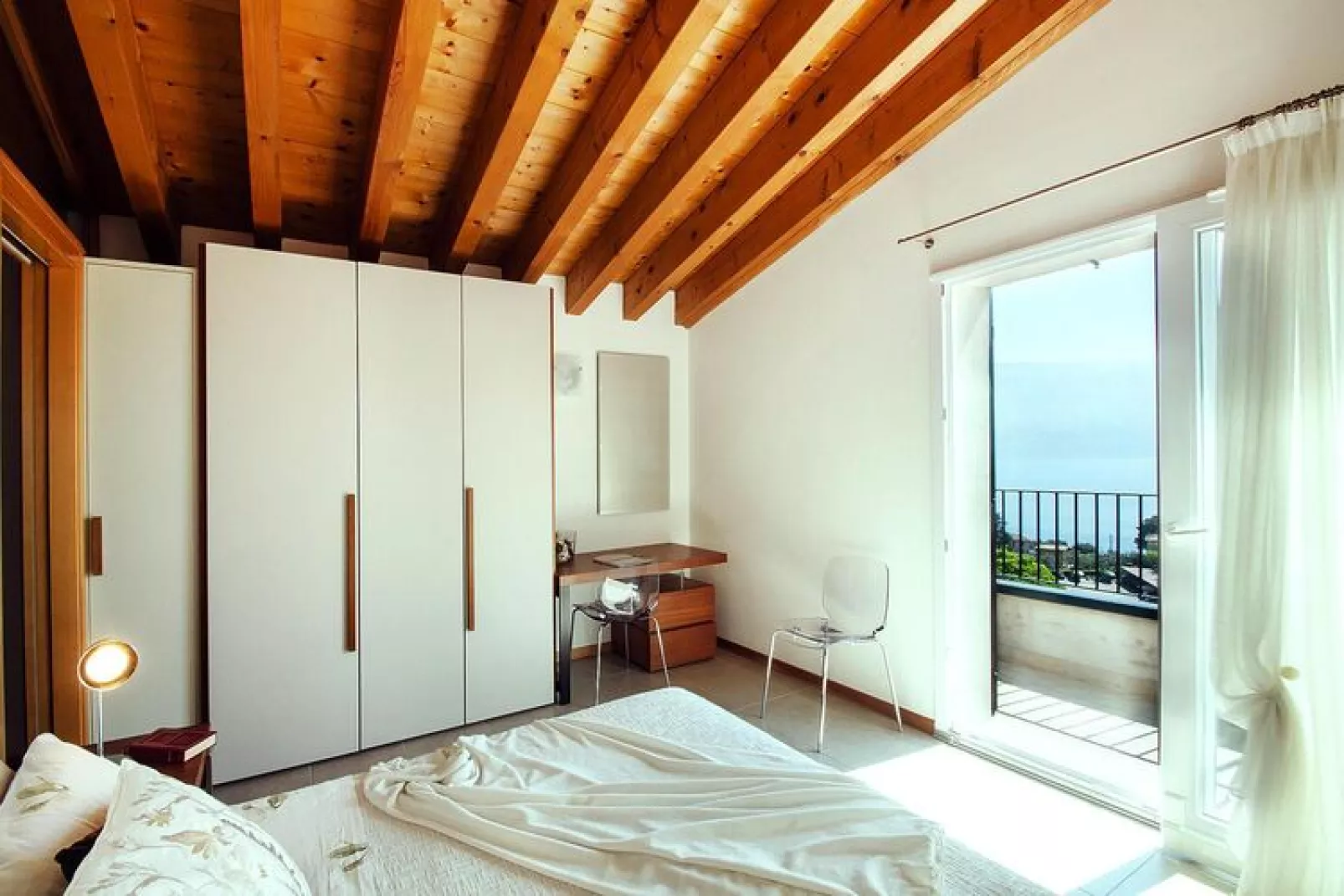Residence Nautic Resort San Carlo Gargnano-casa san carlo-Slaapkamer