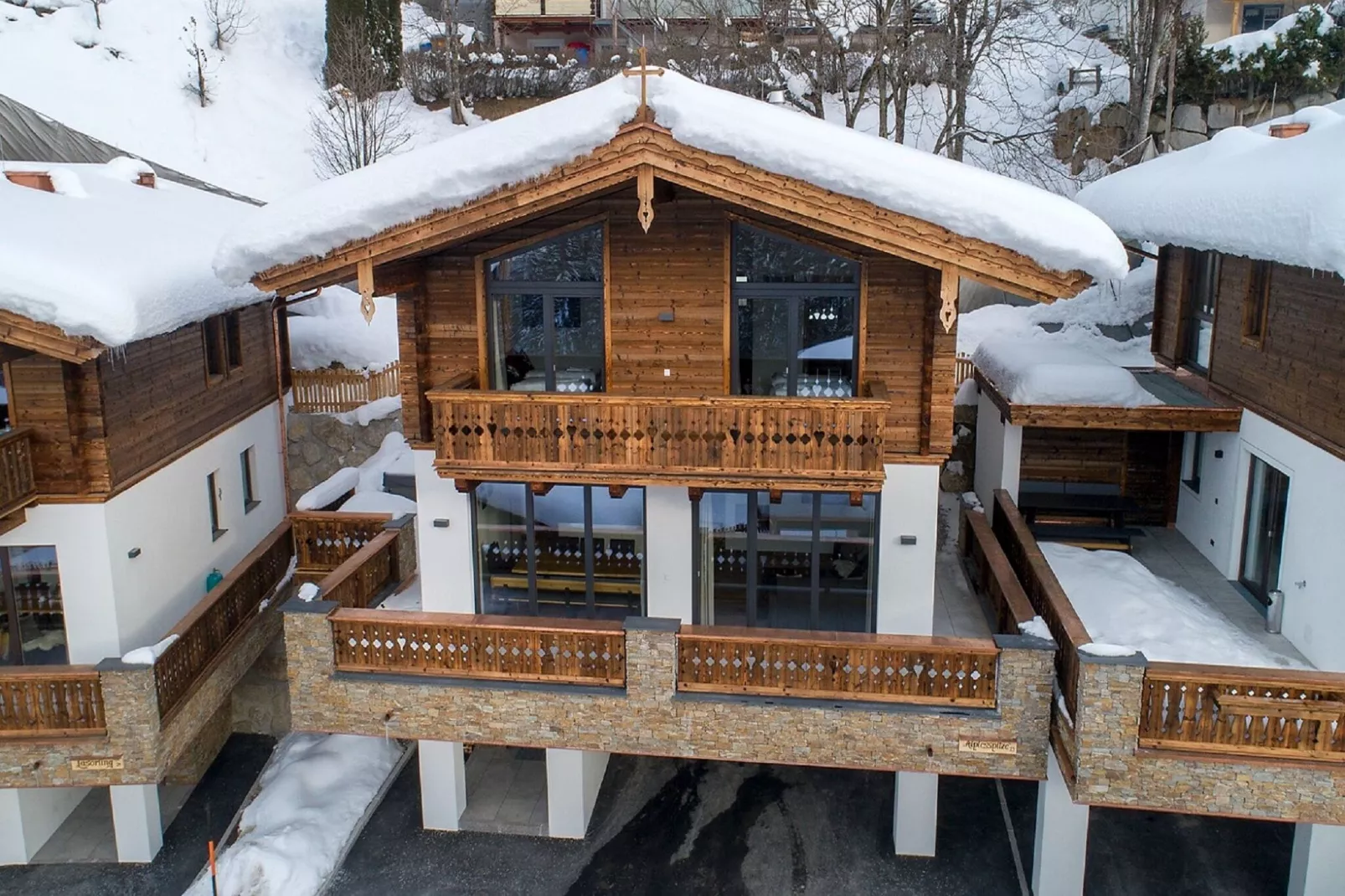 Nationalpark Chalet Schwarzes Hörndl-Exterieur winter