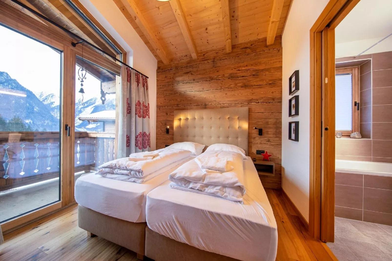 Nationalpark Chalet Schwarzes Hörndl-Slaapkamer