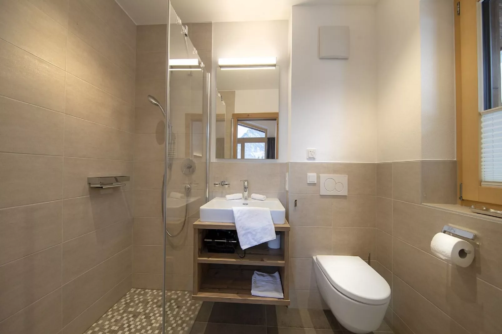Nationalpark Chalet Schwarzes Hörndl-Badkamer