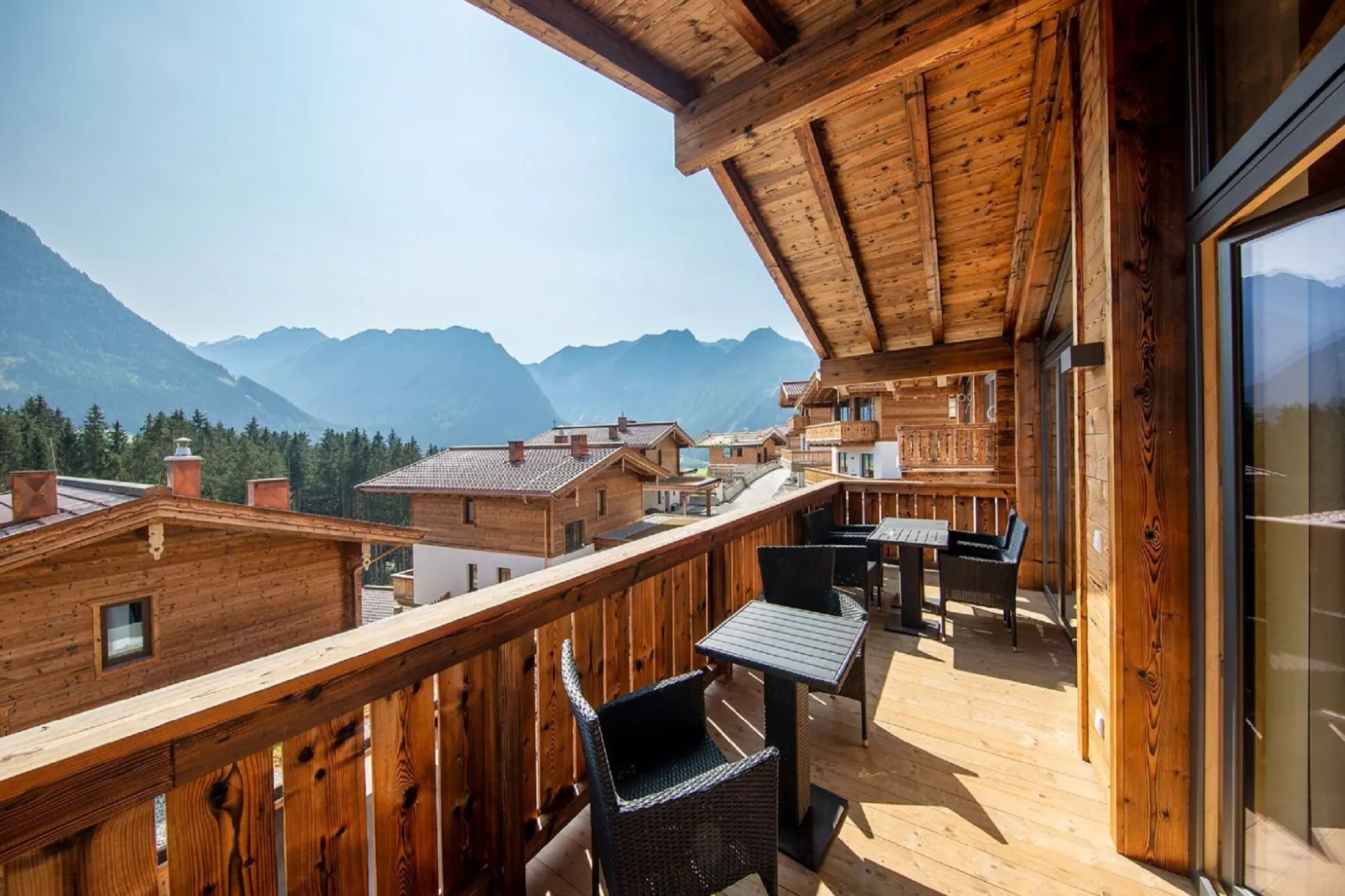 Nationalpark Chalet Schwarzes Hörndl-Terrasbalkon