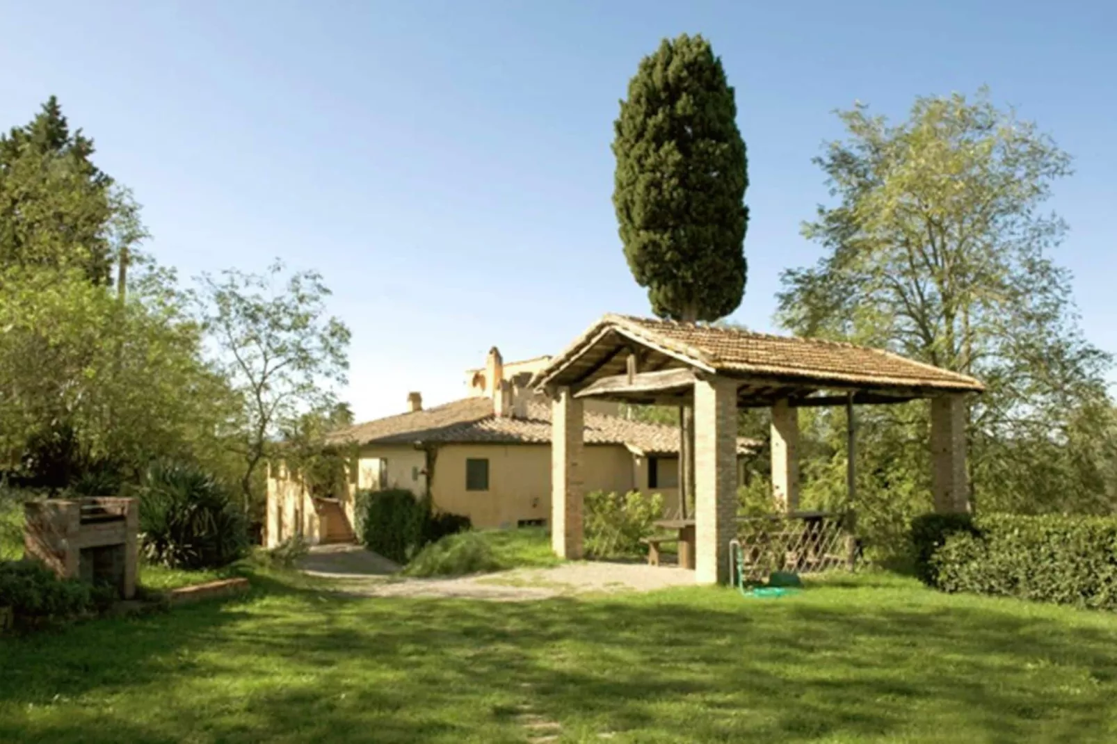 Villa Oliva-Tuinen zomer