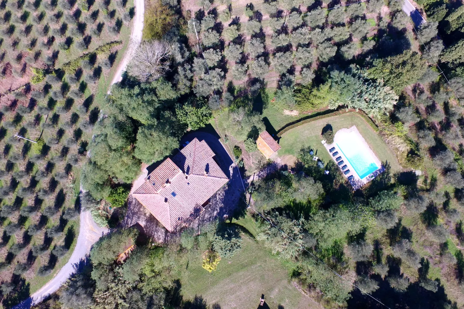Casa Quieta-Gebieden zomer 1km