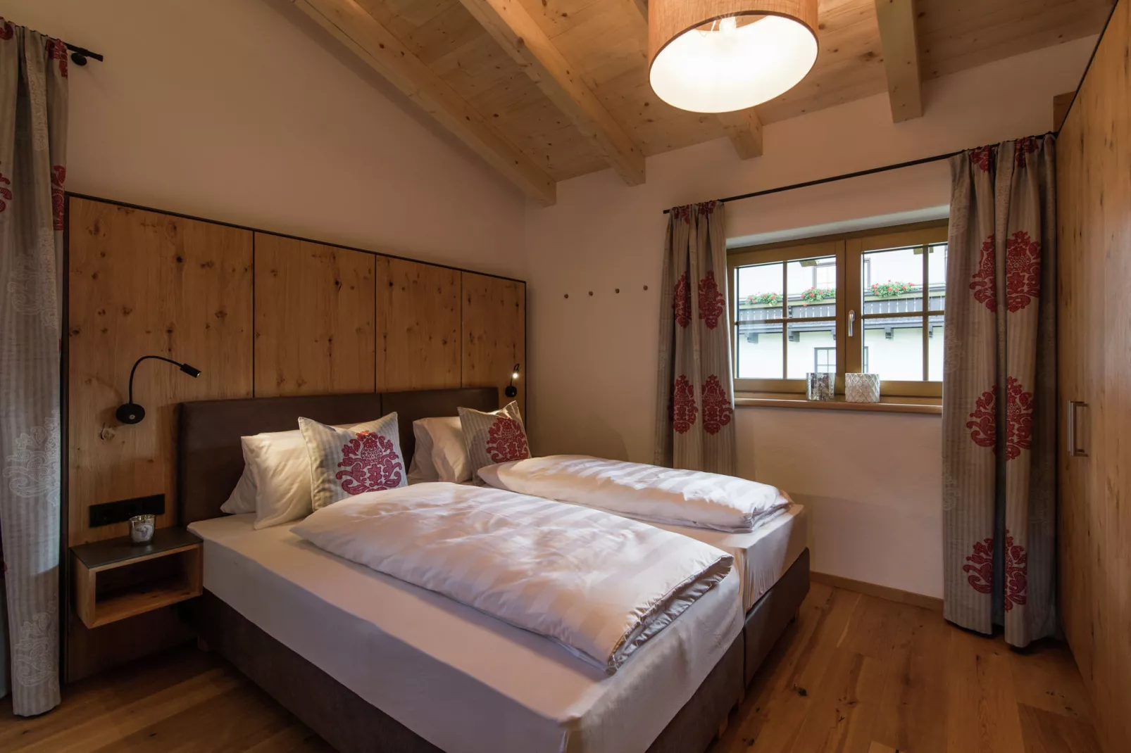 Nationalpark Chalet Dreiherrenspitze-Slaapkamer