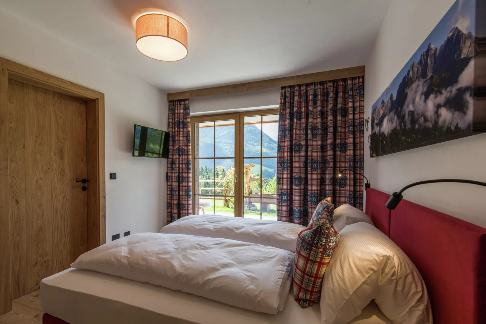 Nationalpark Chalet Dreiherrenspitze-Slaapkamer