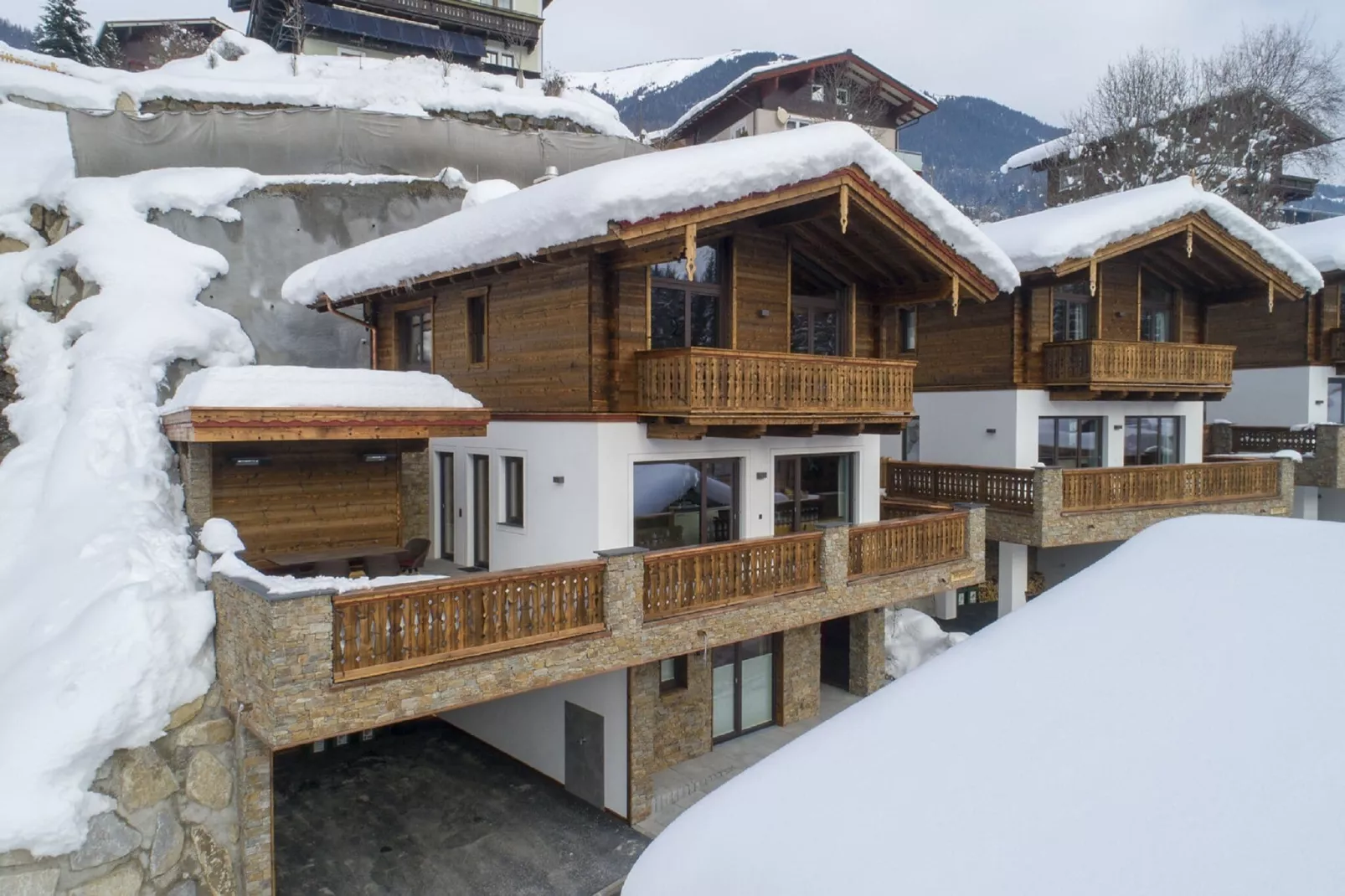 Nationalpark Chalet Dreiherrenspitze-Exterieur winter
