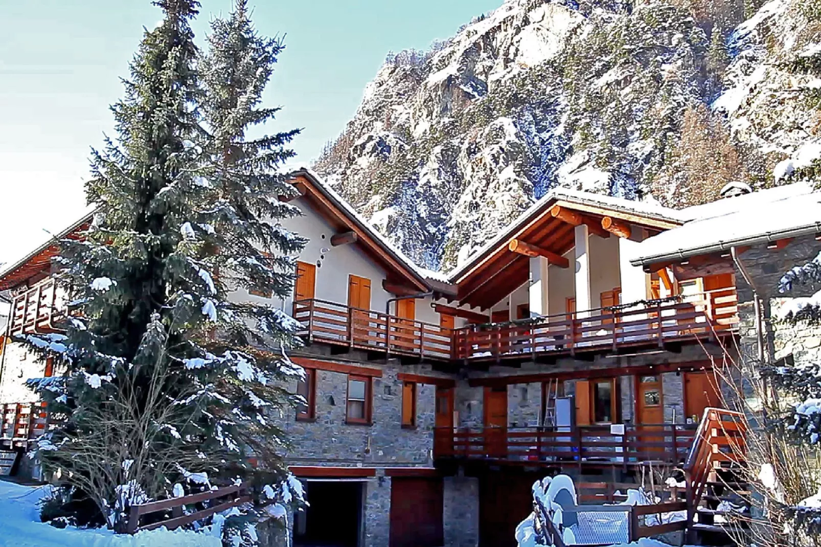 Chalet Antey Quadri C-Exterieur winter