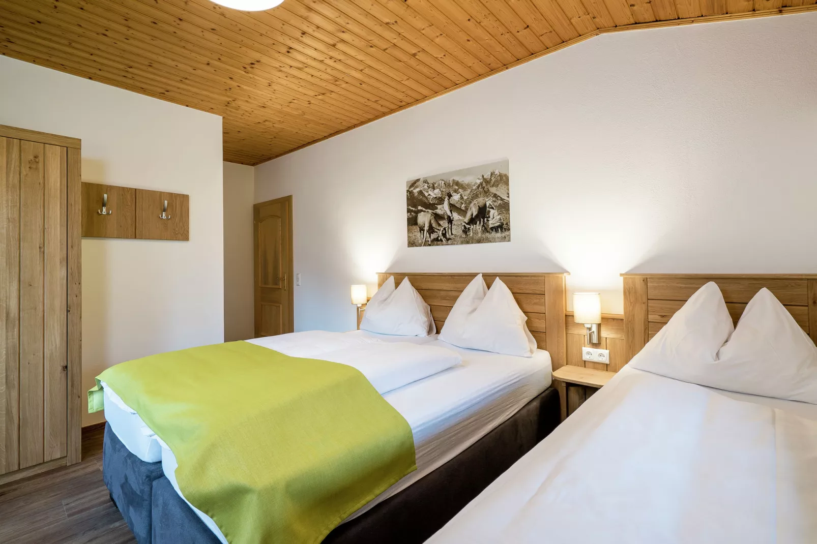 Alpensteinbock Saalbach-Slaapkamer
