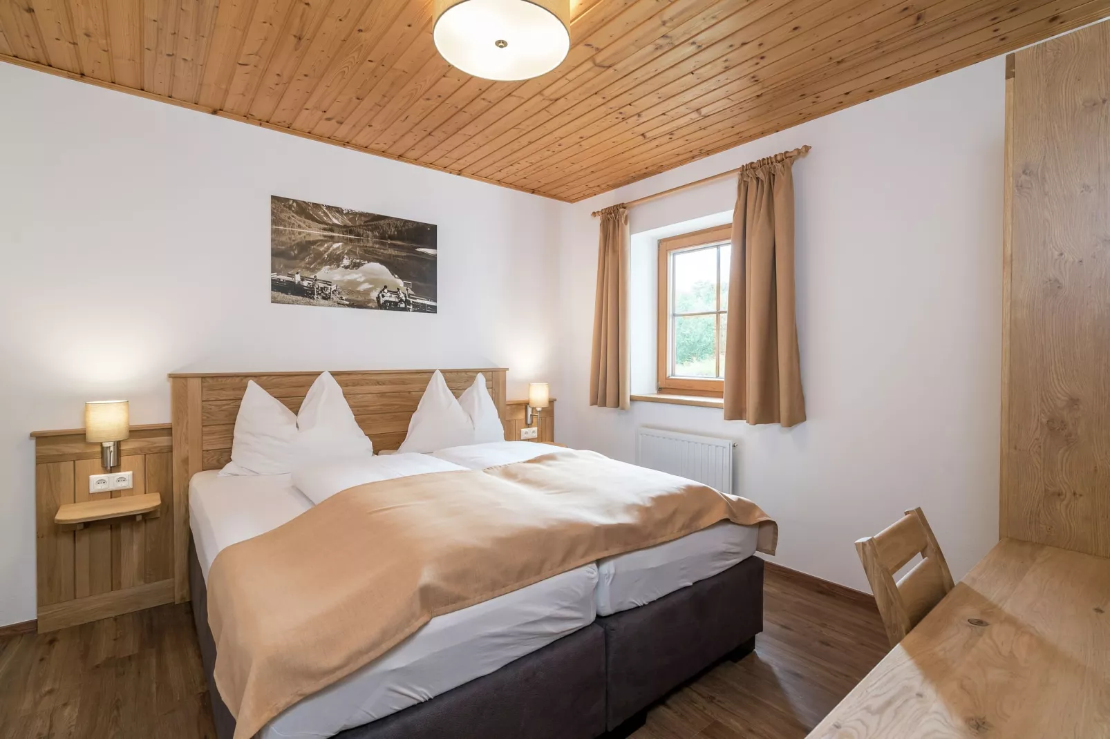 Alpensteinbock Saalbach B-Slaapkamer