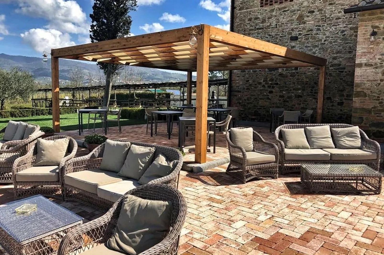 Pergola-Terrasbalkon
