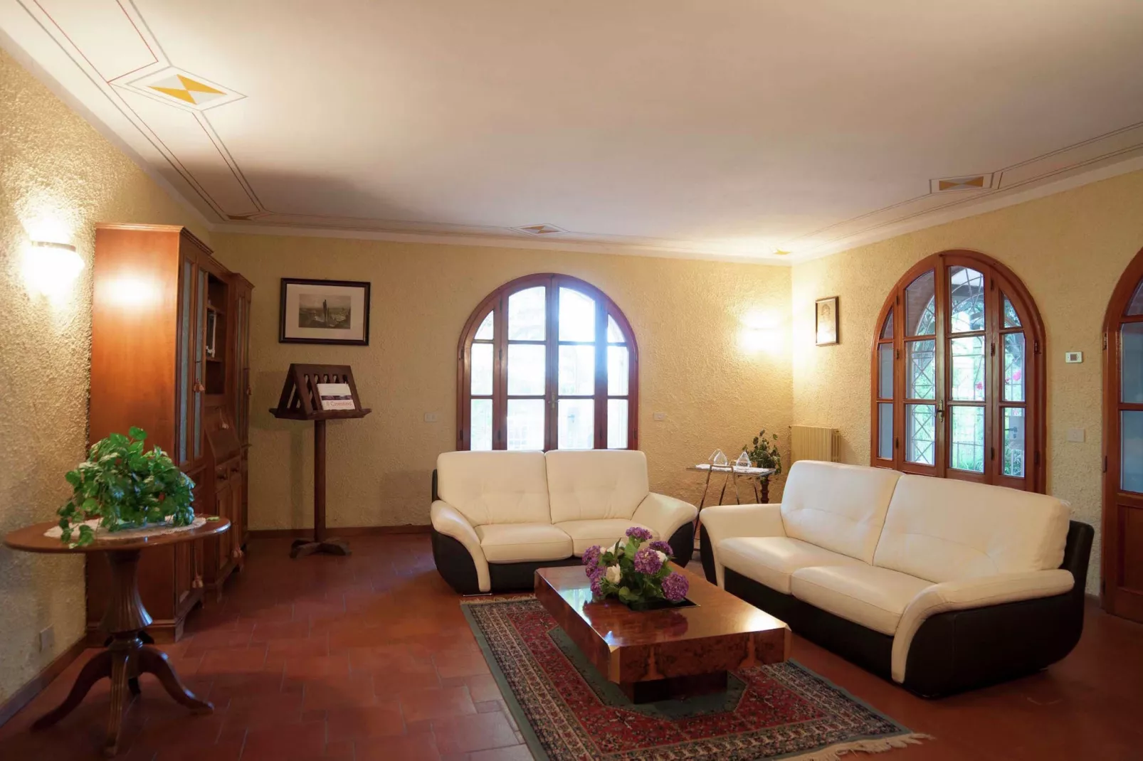 Villa Stia-Woonkamer