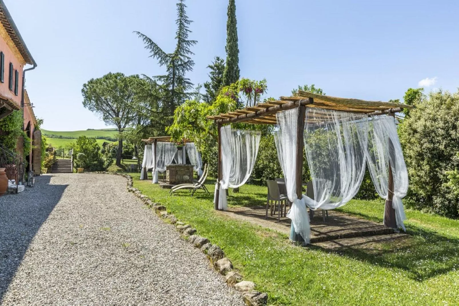 Villa Acqua-Tuinen zomer