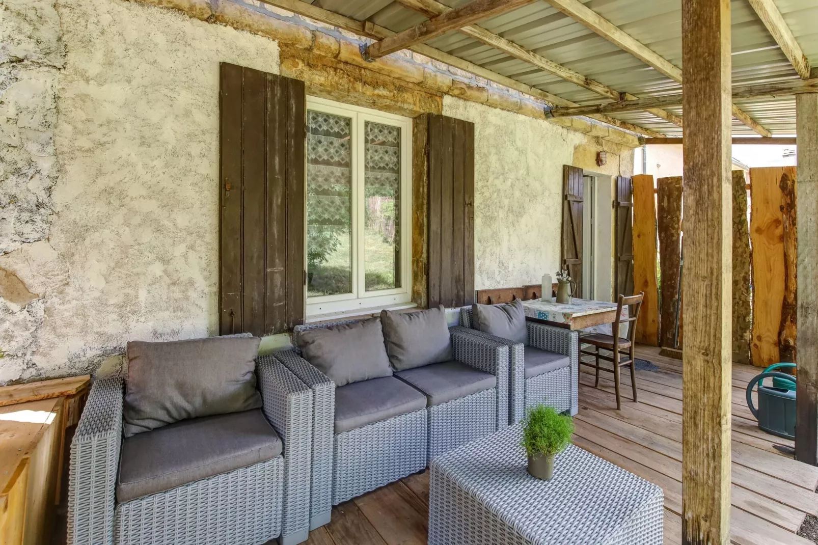 LA MAISON CHAUVE-Terrasbalkon