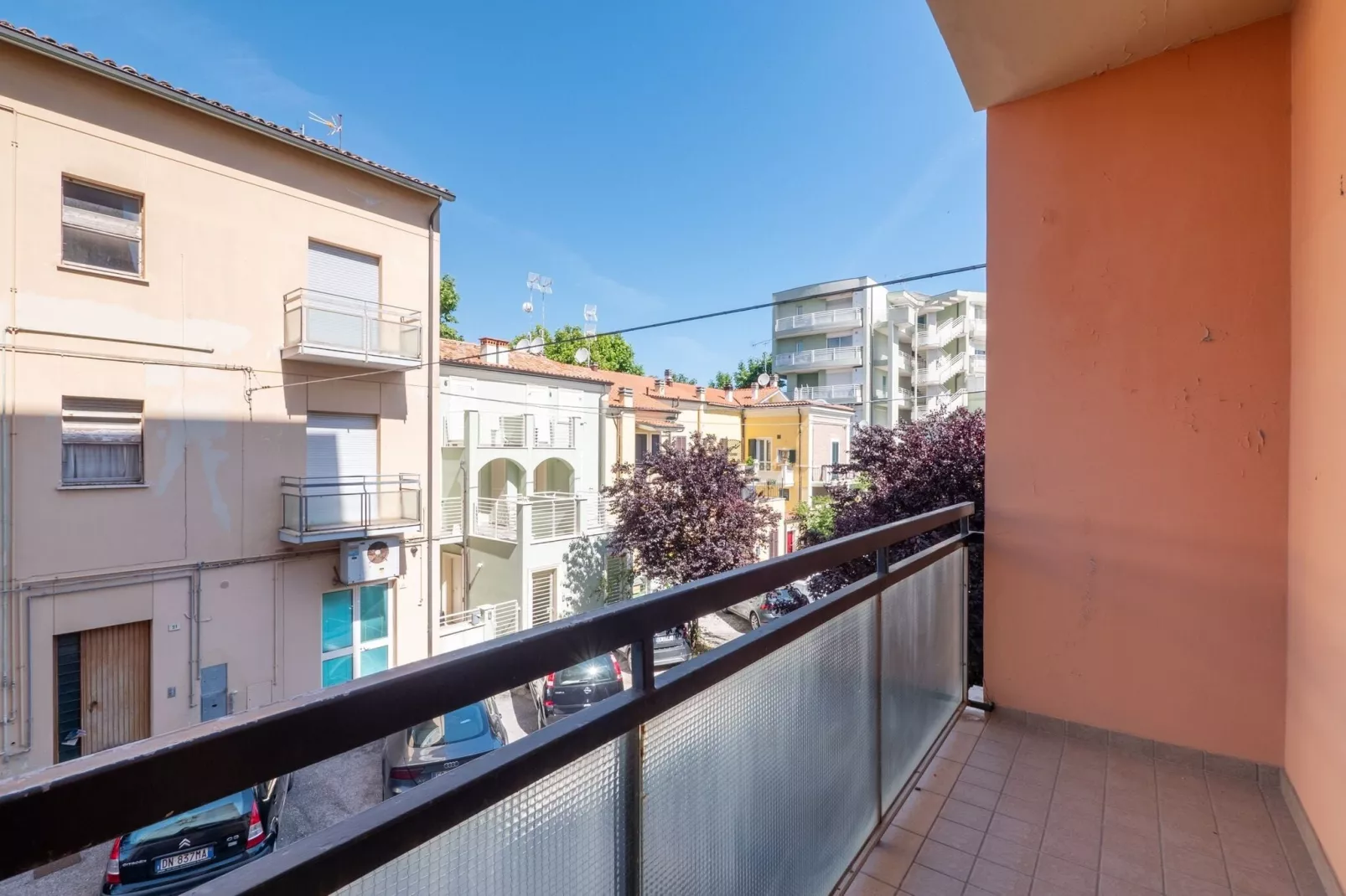 Appartamento in centro a Fano a due passi dal mare-Terrasbalkon