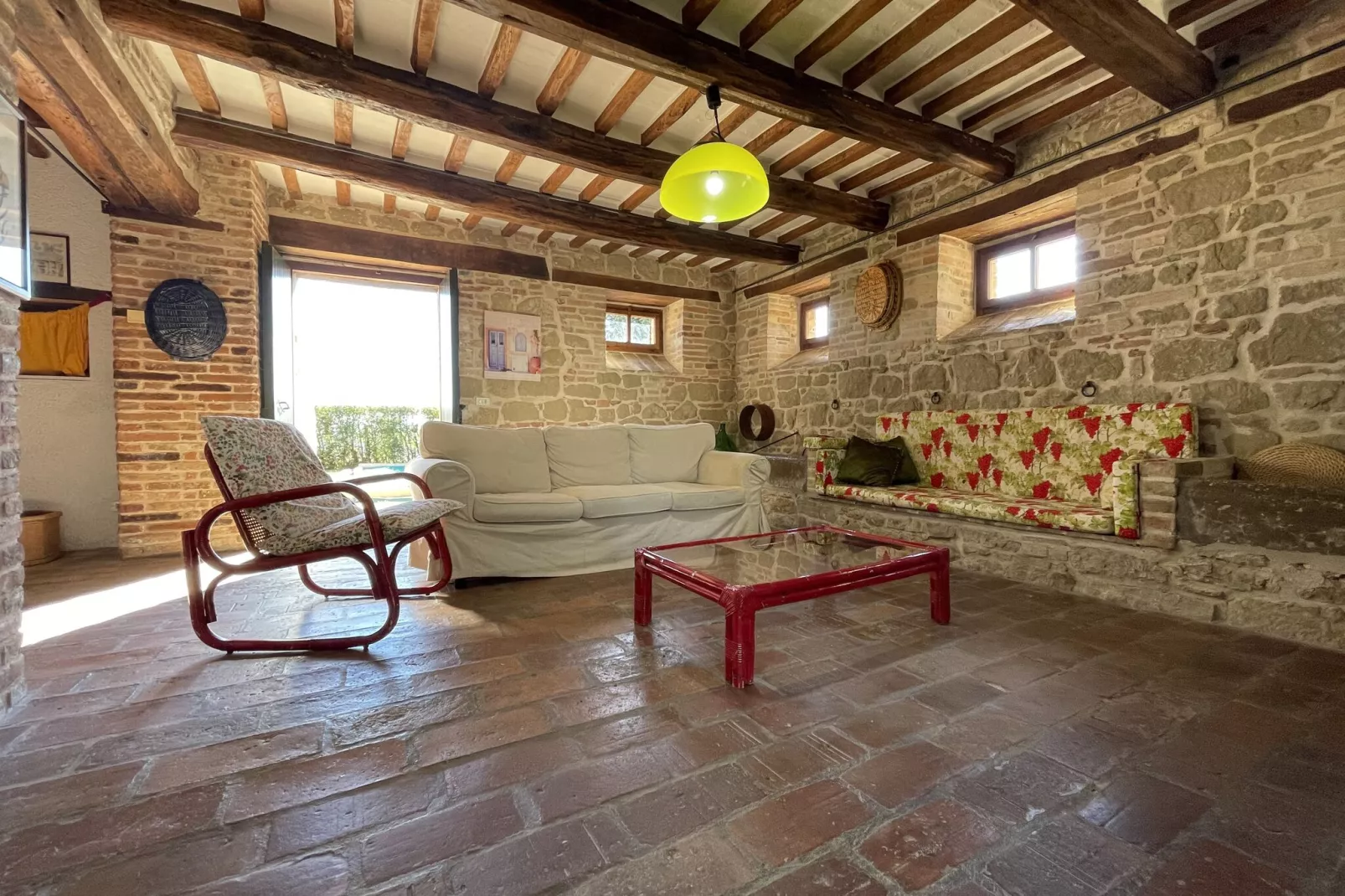 Villa Faggio-Woonkamer