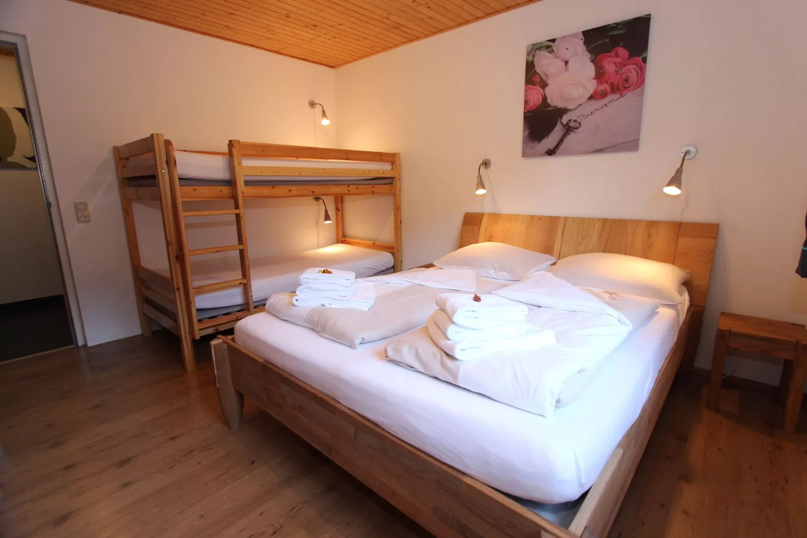 Ruim appartement in Maria Alm nabij een golfbaan-Slaapkamer