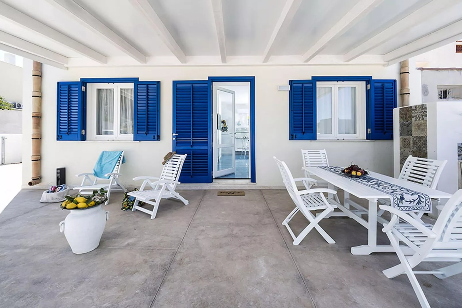 Spuma di Mare - Riccio-Terrasbalkon