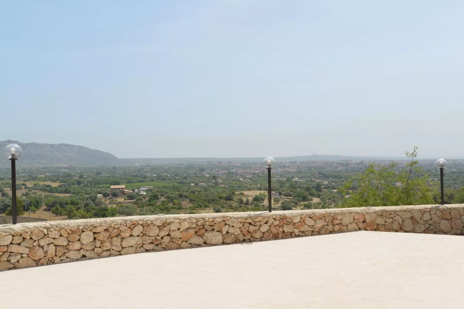 Holiday home Floridia - Villa Bellavista mit Privatpool-Uitzicht zomer