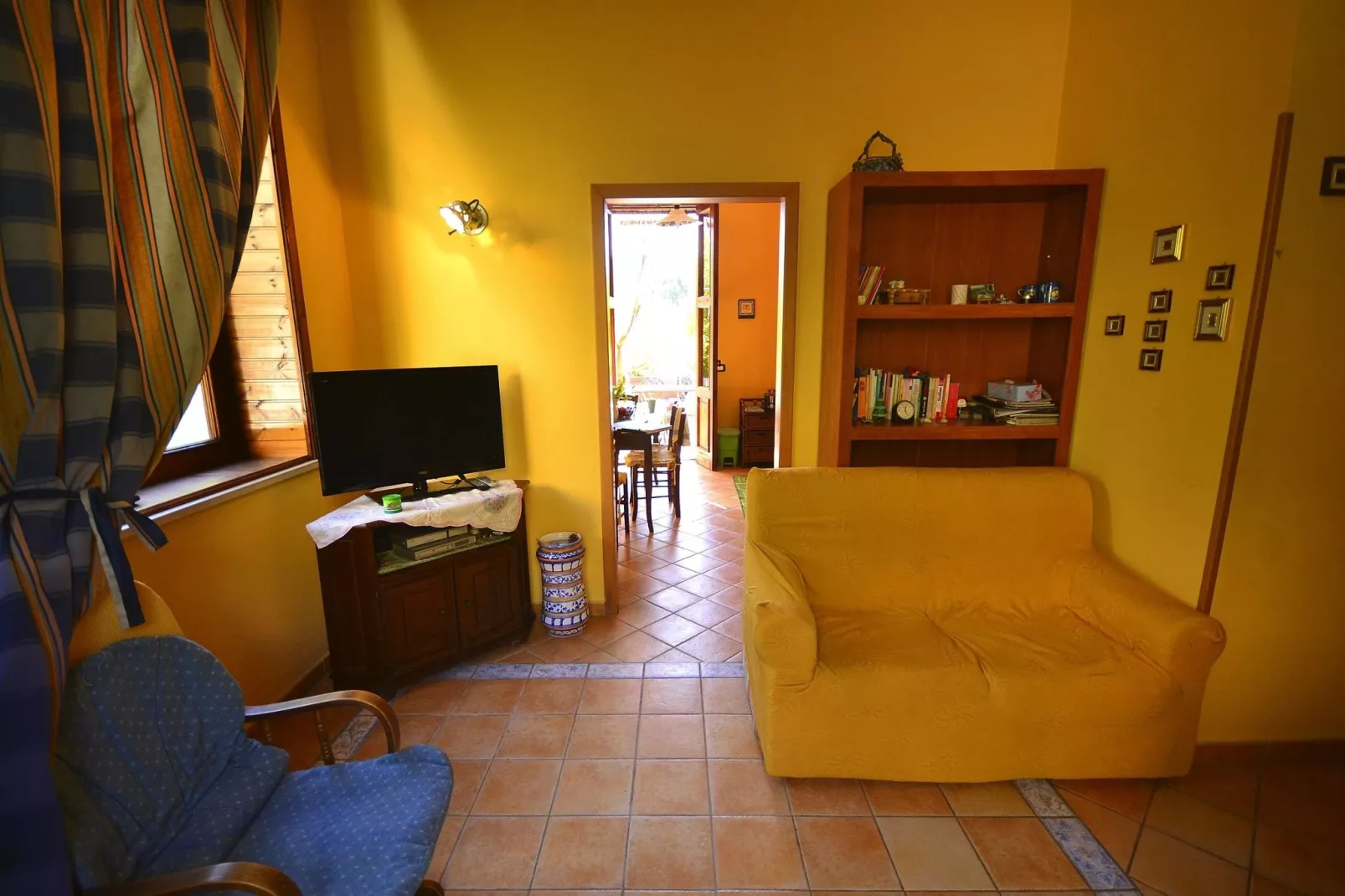 Casa del Limoneto Noto Marina-Woonkamer