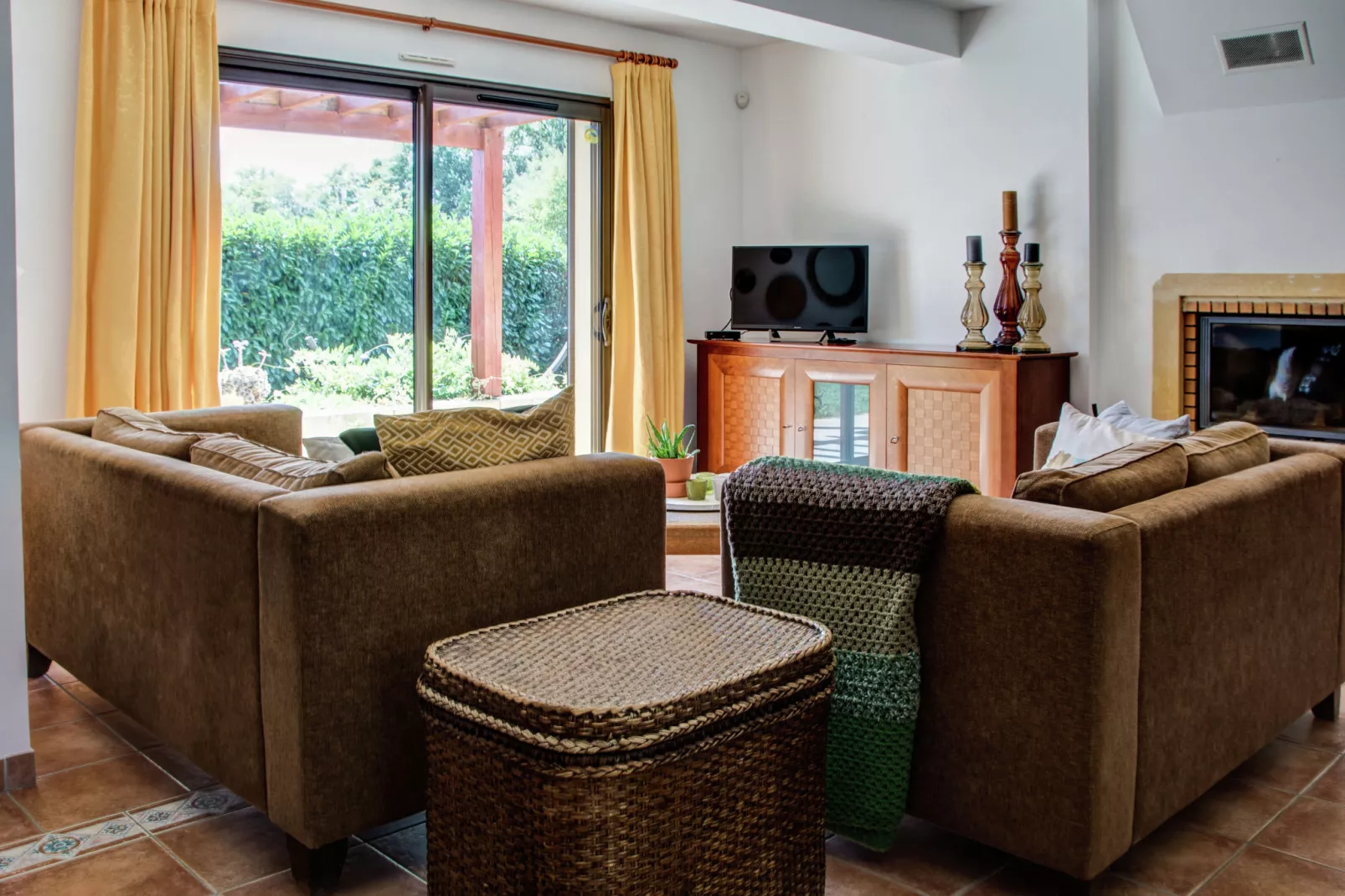 Maison 6 pers Rose-Woonkamer