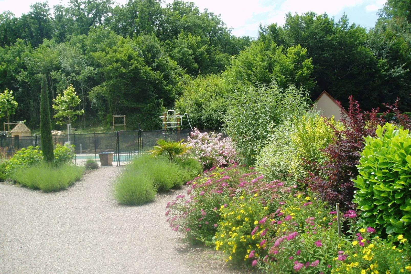 Maison 6 pers Rose-Tuinen zomer