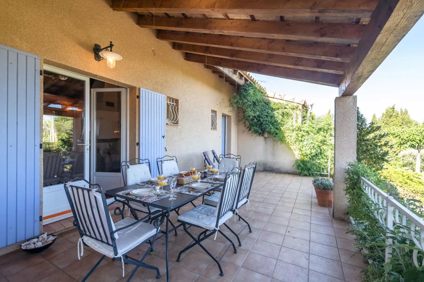 Villa Les Garouillettes-Terrasbalkon