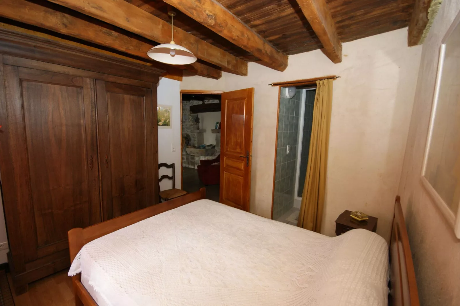 Maison de vacances Rueyres-Slaapkamer