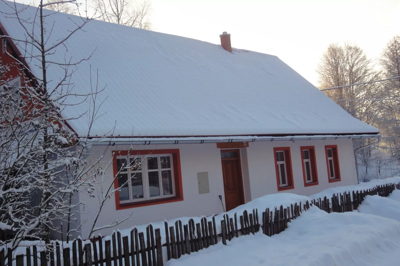 Huis Javornik-Exterieur winter