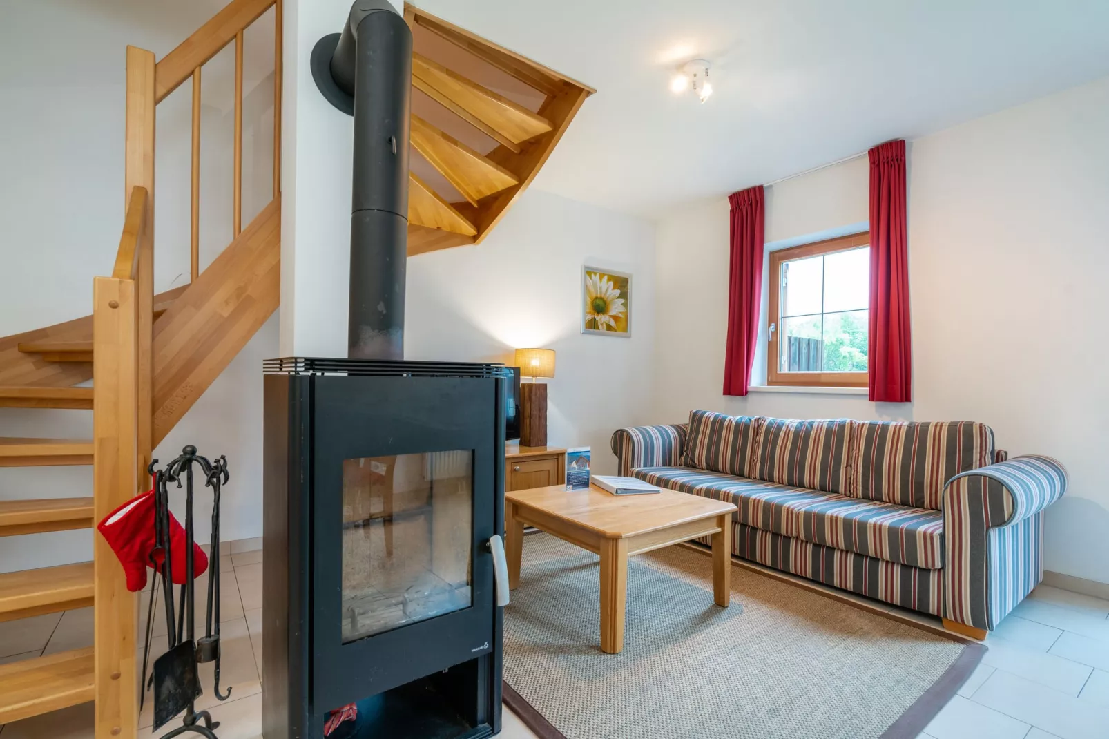 Luxery Salzkammergut Chalet A-Woonkamer
