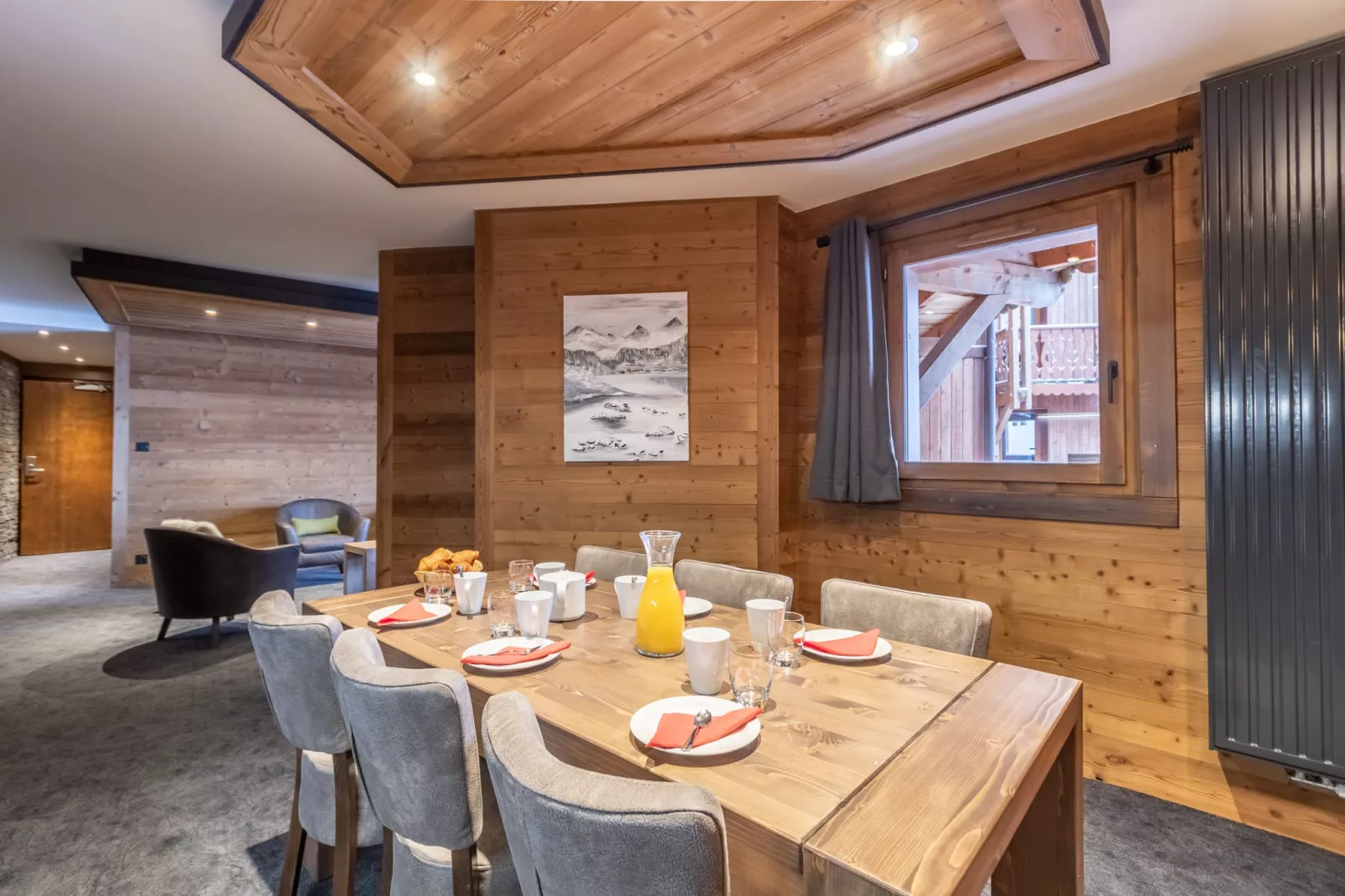 Chalet Altitude Val Thorens 2-Keuken