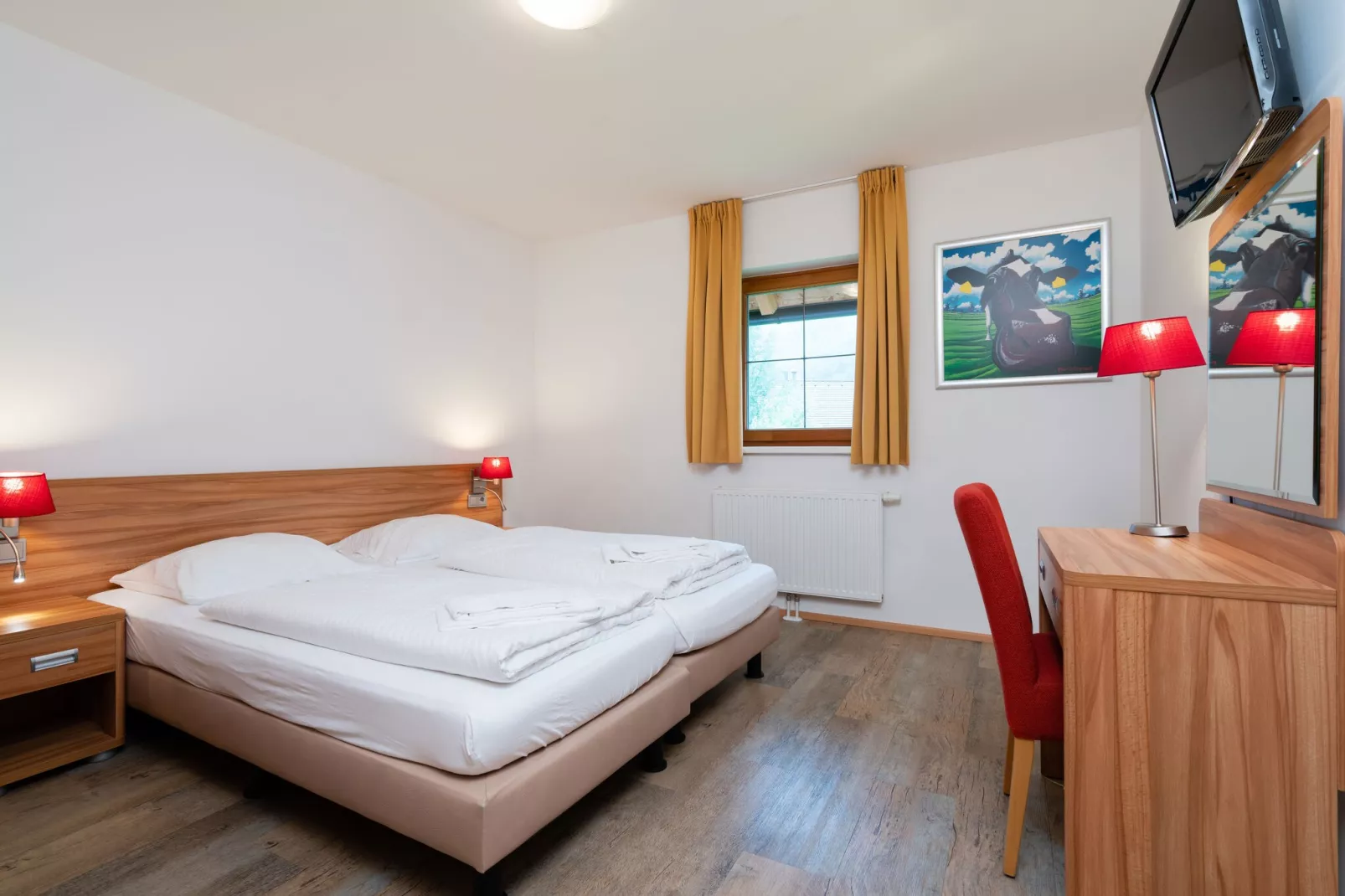 Luxery Salzkammergut Chalet C-Slaapkamer