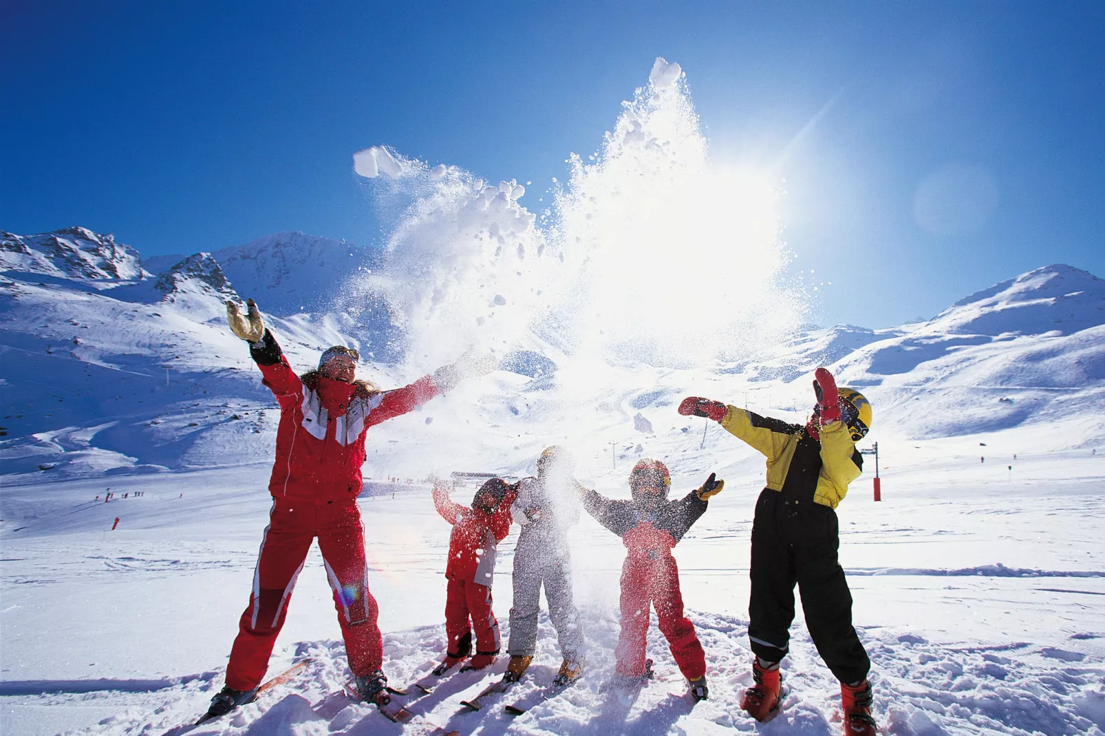 Chalet Altitude Val 2400 3-Gebied winter 1km