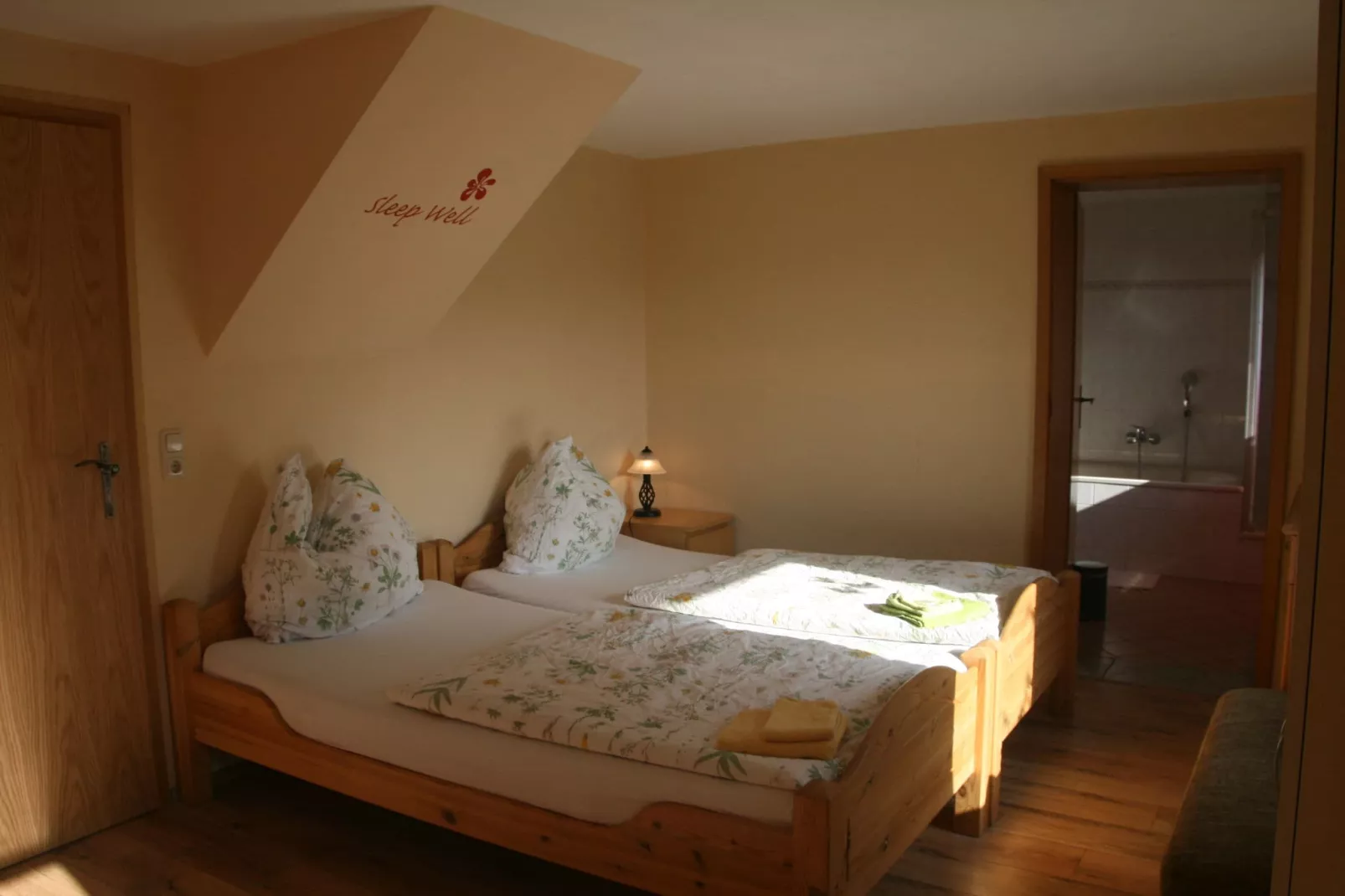 Ferienzimmer im Landhaus bei Kühlungsborn-Slaapkamer