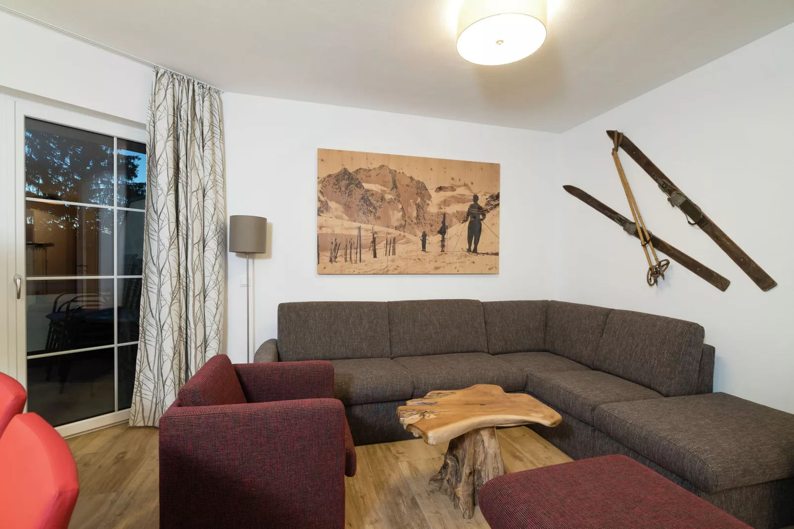 Apartment An der Piste 3/Alpendorf-Woonkamer