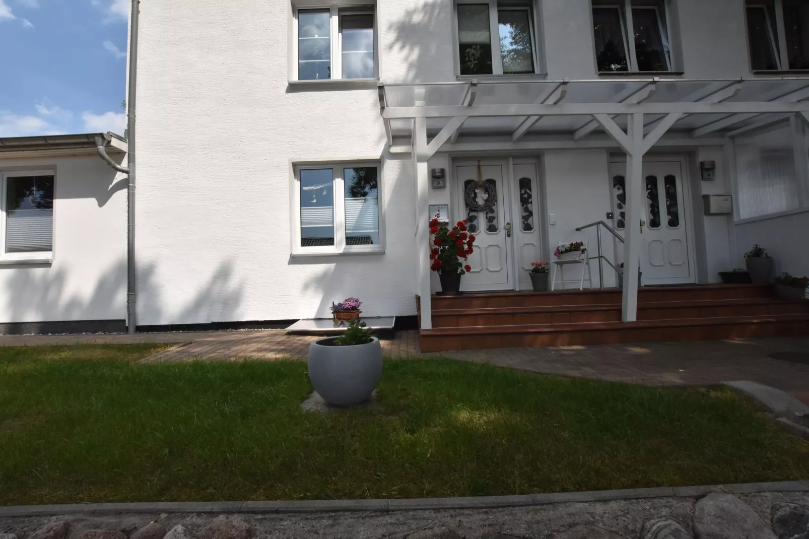 Am Hellbach-Buitenkant zomer