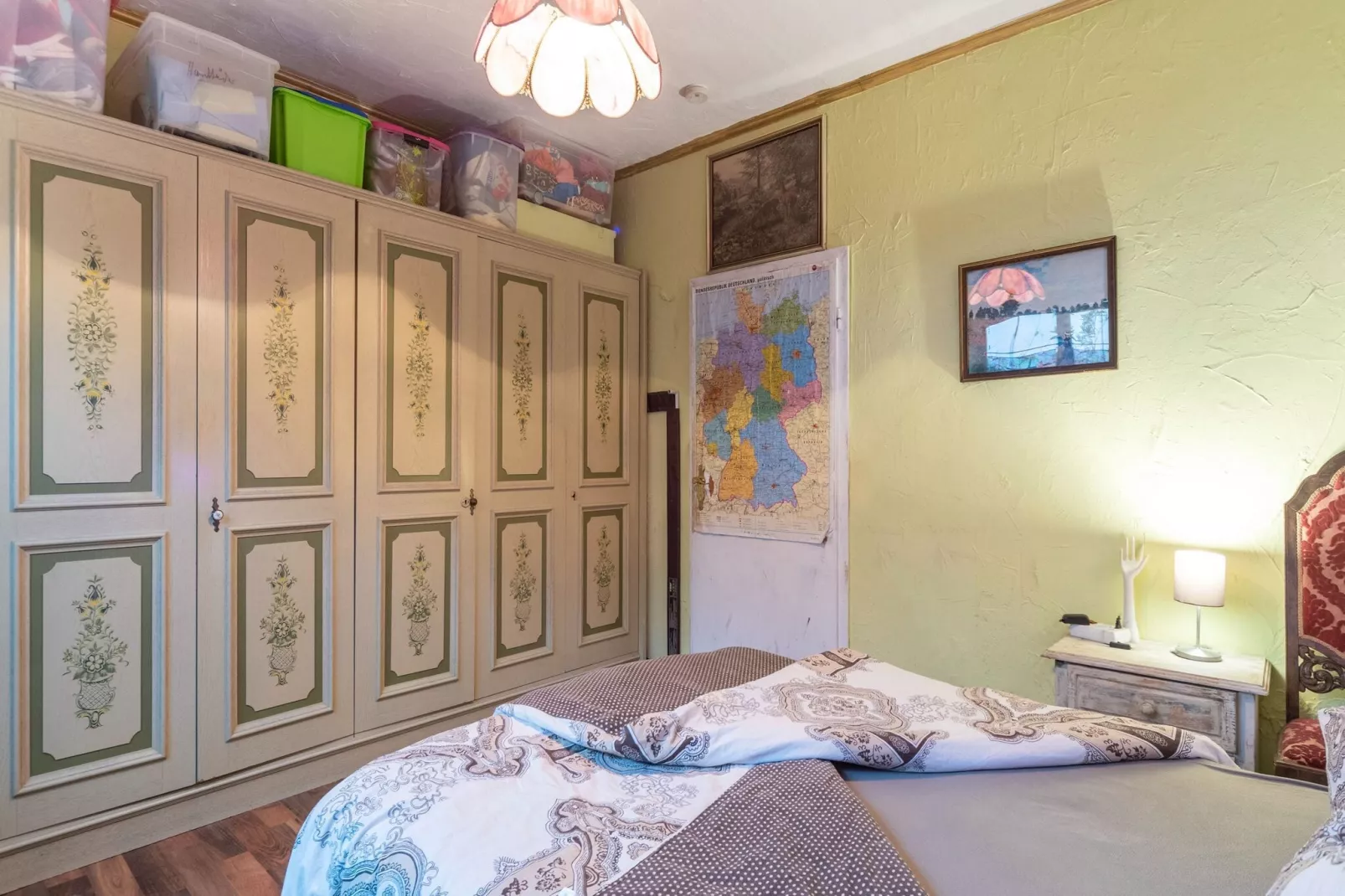 XL Ferienhaus Leuchtturm für Gruppen-Slaapkamer