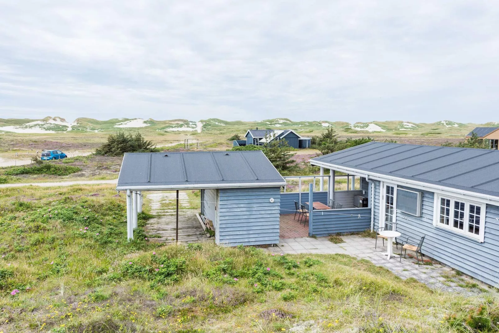 4 persoons vakantie huis op een vakantie park in Hvide Sande-Uitzicht