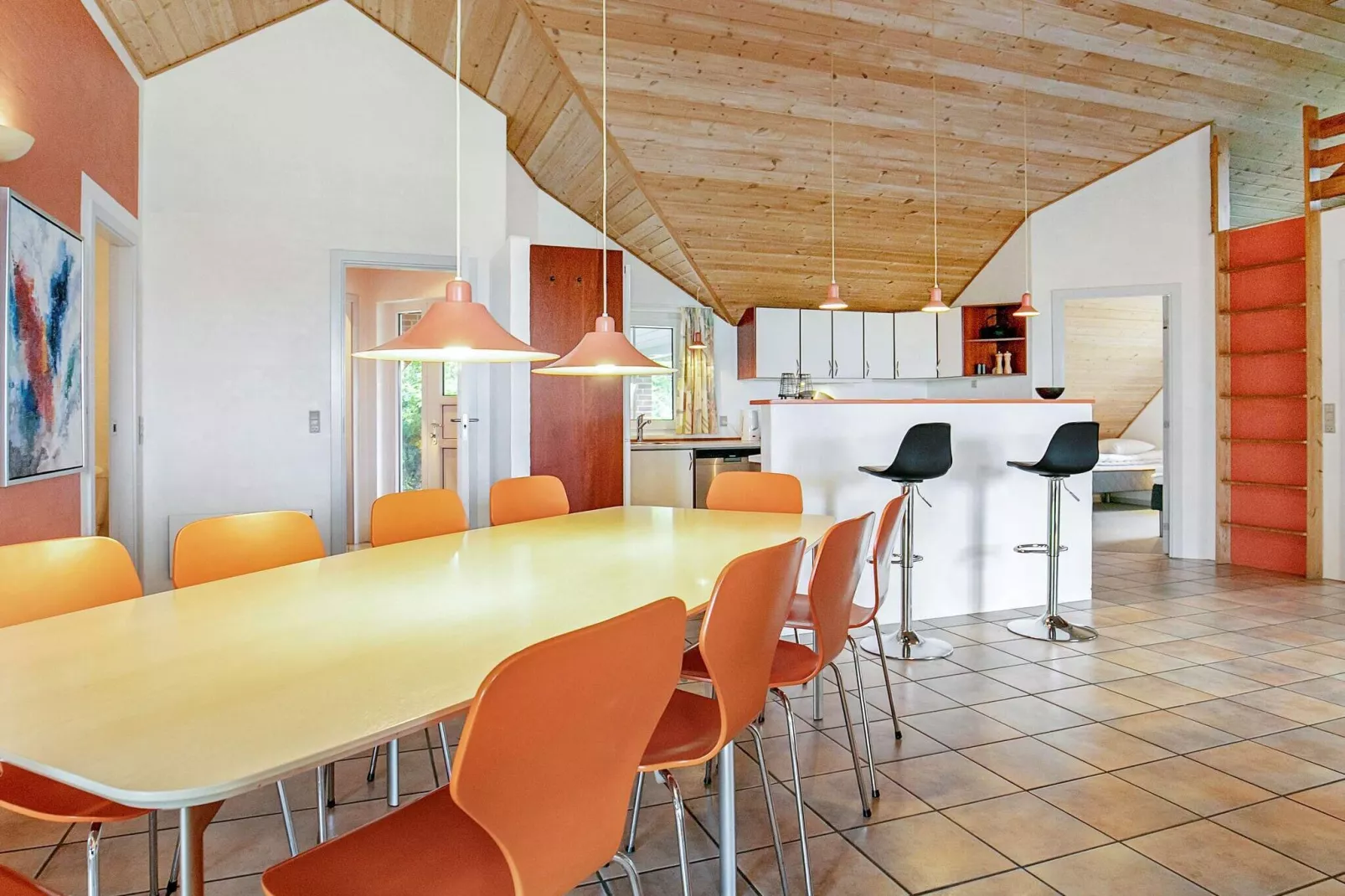 Luxe Strandverblijf in Blavand-By Traum-Binnen