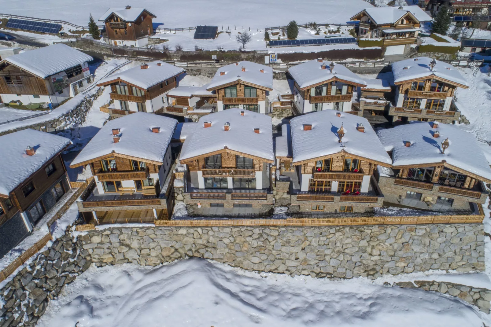 Nationalpark Chalet Gamsmutter-Exterieur winter