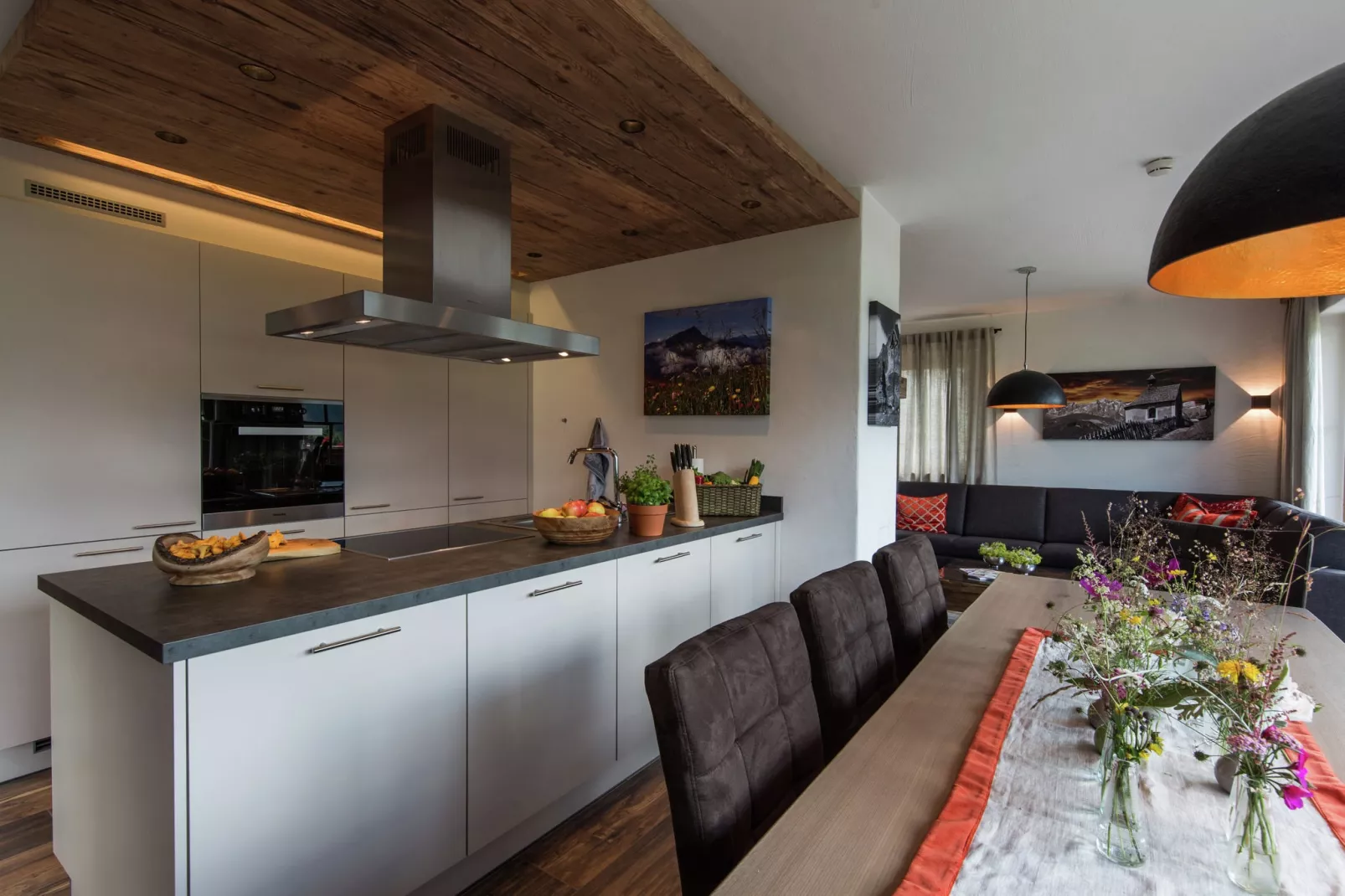 Nationalpark Chalet Gamsmutter-Keuken