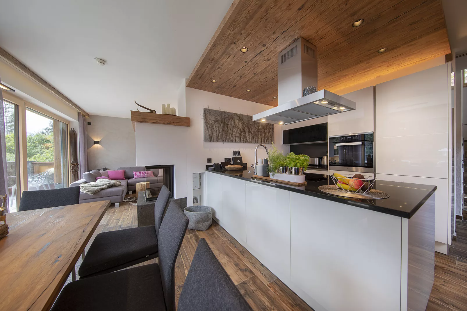 Nationalpark Chalet Gamsmutter-Keuken