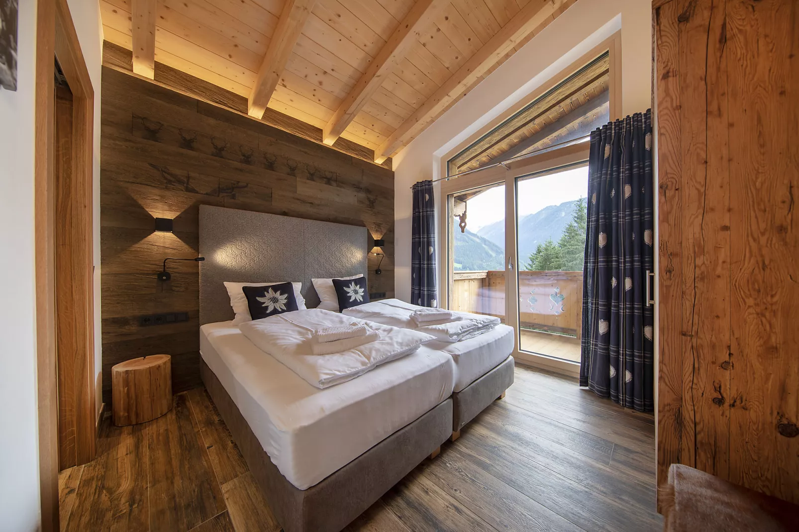 Nationalpark Chalet Gamsmutter-Slaapkamer